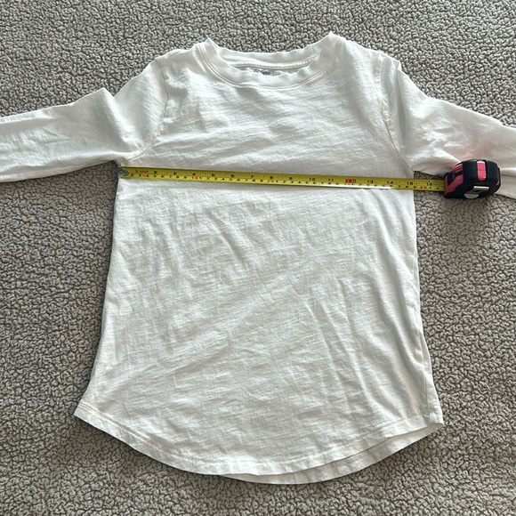 Madewell Whisper Cotton Rib-Crewneck Top - Size XXS - Picture 2 of 8